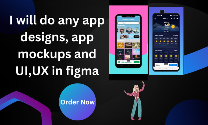 Gig Preview - Do any app designs, app mockups and UI,UX in figma