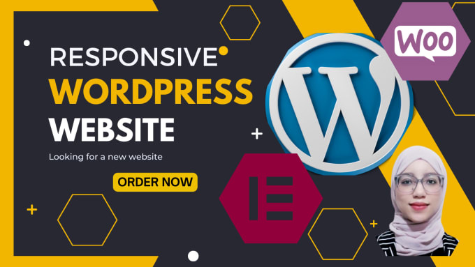 Gig Preview - Create and design a responsive wordpress website for you