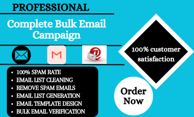 Bestseller - send email campaign, bulk email blast, email marketing and cold email blast