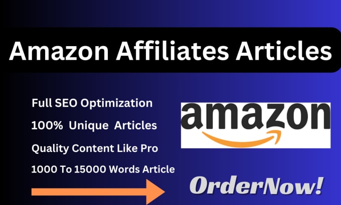 Gig Preview - Crafting captivating amazon affiliate articles