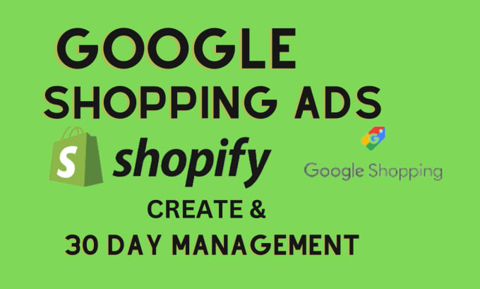 Gig Preview - Offer a full google shopping ads solution