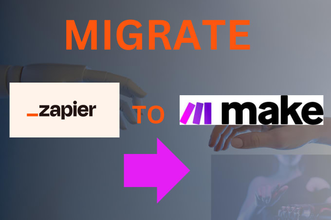 Gig Preview - Migrate your zapier zaps to make scenarios