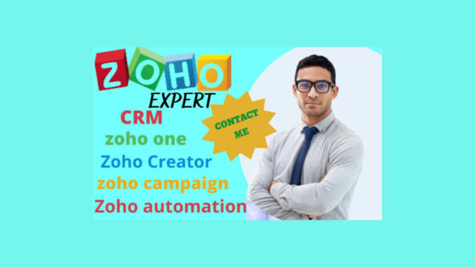 Gig Preview - Setup zoho CRM zoho books zoho campaigns zoho desk zoho forms zoho site