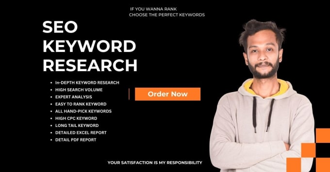 Gig Preview - Do excellent SEO keyword research for your website