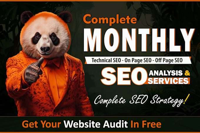 Bestseller - do complete do complete white hat monthly SEO service to rank your website