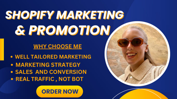 Gig Preview - Do shopify marketing sale funnel shopify store promotion boost shopify sales