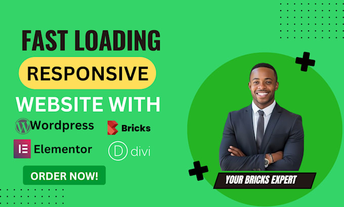 Gig Preview - Design, redesign, build, duplicate, or clone wordpress site with bricks builder