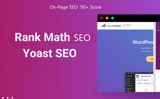 Gig Preview - Do complete rank math SEO