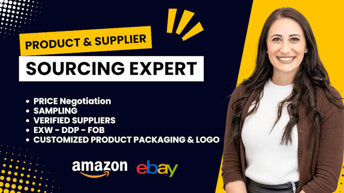 Gig Preview - Do your amazon and alibaba product and supplier china sourcing agent