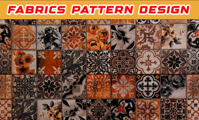 Gig Preview - Make modern textile fabric pattern design for you