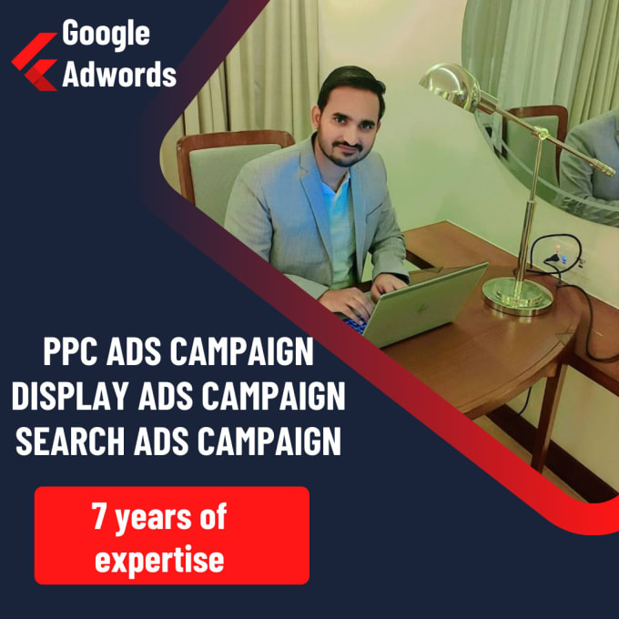 Gig Preview - Setup google ads adwords PPC ads campaigns with long term support