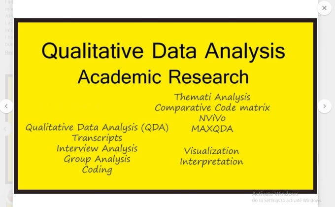 Gig Preview - Do qualitative data analysis and excel formulas