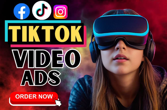 Gig Preview - Create tik tok video ads,tik tok dropshipping ads,tik tok ads