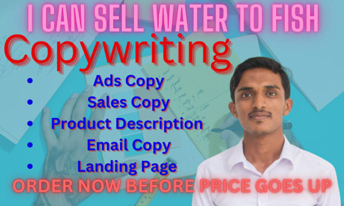 Gig Preview - Do ad copywriting, sales page, copywriting for product