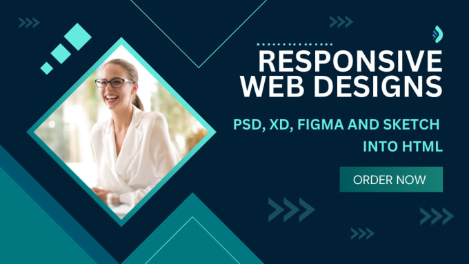 Gig Preview - Convert figma to html, xd to html, psd to html responsive