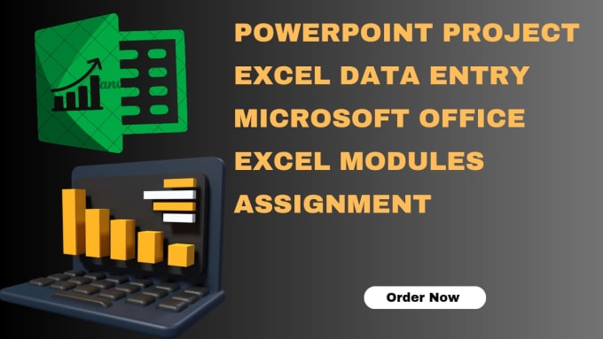 Gig Preview - Do ms words assignment formatting  excel data  powerpoint