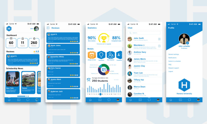 Bestseller - build you a UI design for your mobile app