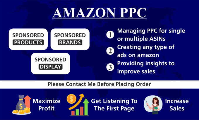 Gig Preview - Setup, manage and optimize your amazon PPC campaigns