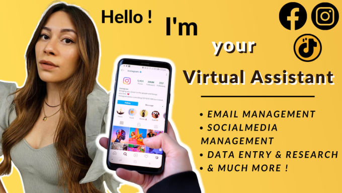 Gig Preview - Be your virtual assistant