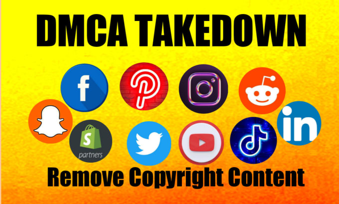 Bestseller - takedown and report copyright tiktok,fb,reddit,ig,google,yt,shopify,x under dmca