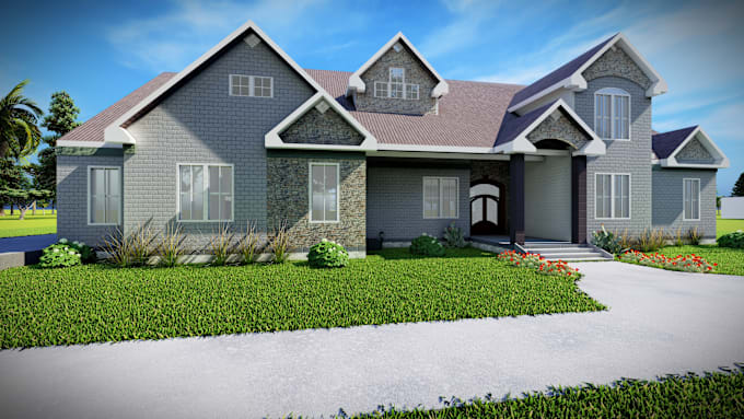 Gig Preview - Do architectural 3d interior and exterior rendering