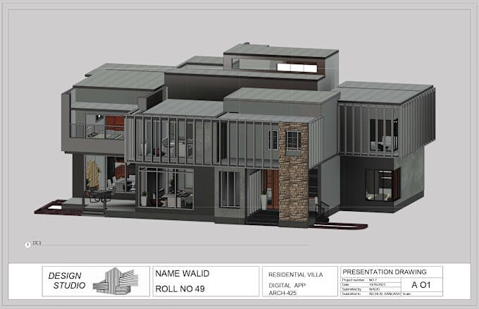 Gig Preview - Create 2d, 3d bim model, floor plan, elevation, section, in revit