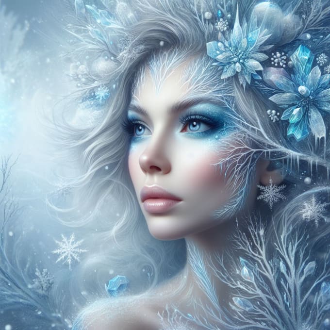 Gig Preview - Transform your photos into enchanting frozen fantasy