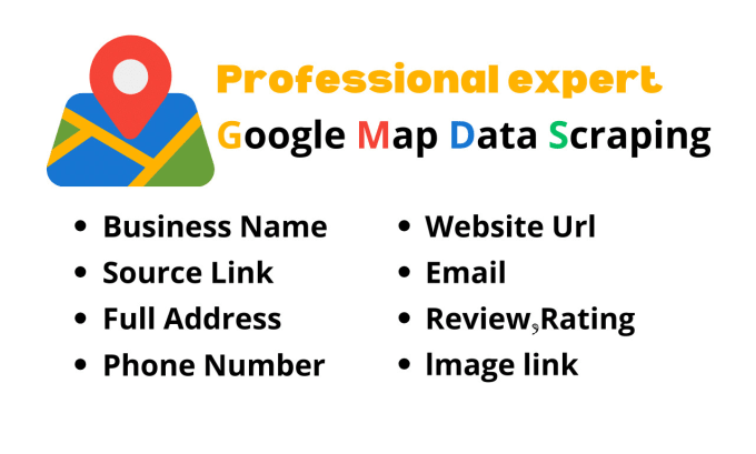 Gig Preview - Do targeted  business lead scraping, google map data scraping