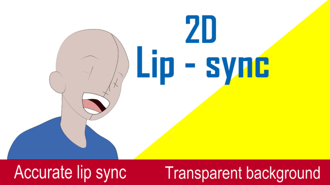 Gig Preview - Do 2d lip sync animation for your character