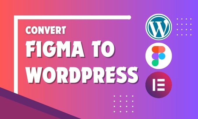 Gig Preview - Convert figma psd xd wix to wordpress using elementor pro