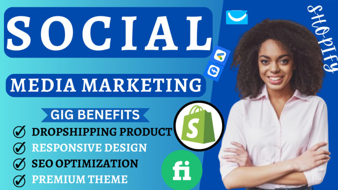 Gig Preview - Social media marketing, facebook ads campaign, instagram ads, shopify promotion