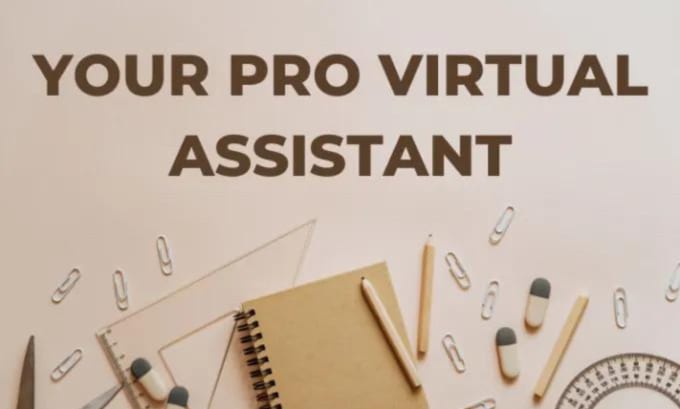 Gig Preview - Serve your part time or full time digital virtual assistant