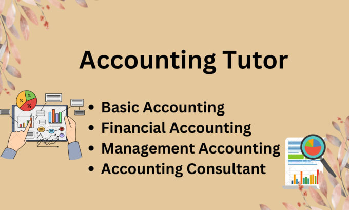 Gig Preview - Be your accounting and finance tutor