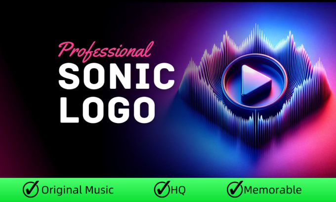 Gig Preview - Design sound effects and audio logo for your sonic branding