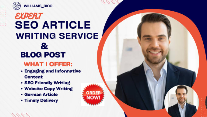 Gig Preview - Be your SEO content writer, website copywriting, german article, blog post