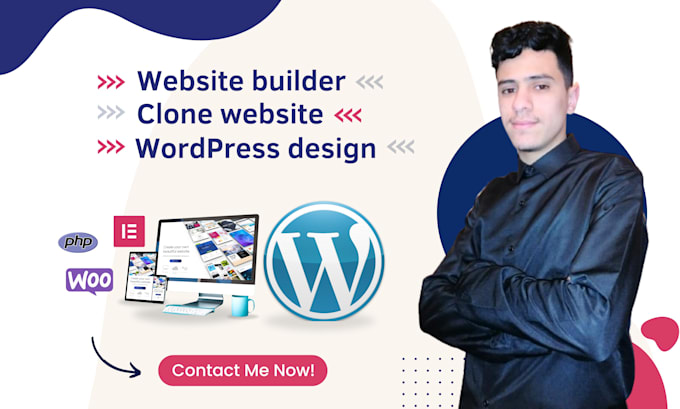 Gig Preview - Be your website builder to clone website or wordpress design