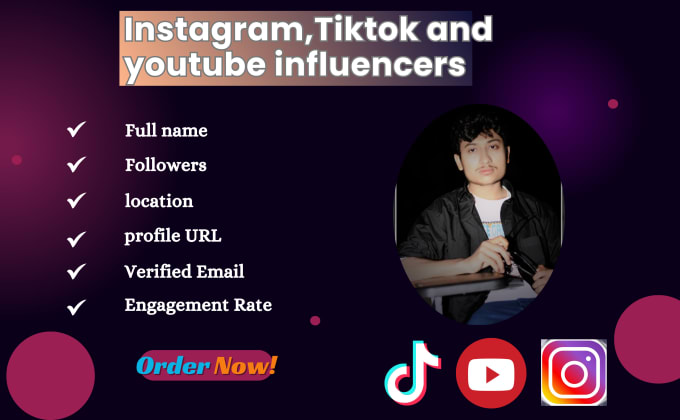 Bestseller - find best instagram, tiktok, youtube influencer for your business