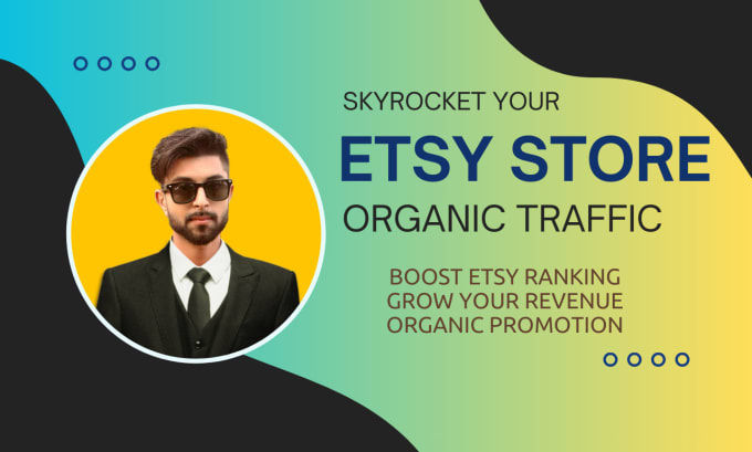 Gig Preview - Etsy store promotion organically boost etsy sale and growth