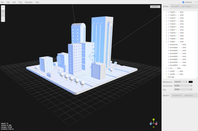 Gig Preview - Webgl 3d website threejs scenes webgl map product configurator gsap opengl r3f