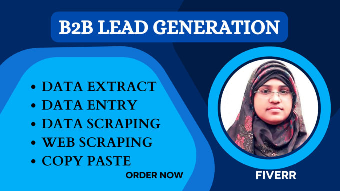 Bestseller - do b2b lead generation and data entry