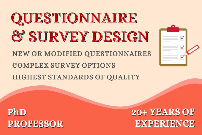 Bestseller - design complex questionnaires and surveys for you