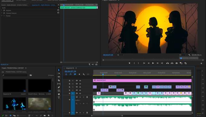 Gig Preview - Edit your thriller short film like a professional production