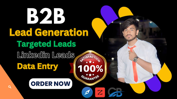 Gig Preview - Do b2b lead generation and build prospect email list