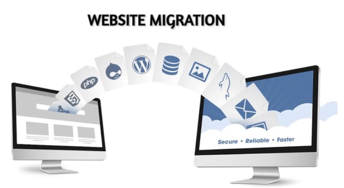 Gig Preview - Migrate move or transfer your all website to a new domain or hosting within 24h