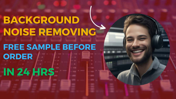 Gig Preview - Audio editing, clean up, remove background noise, fix,enhance, improve