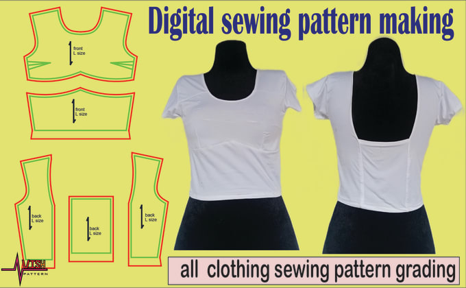 Gig Preview - Create sewing pattern any garment and other sewing product