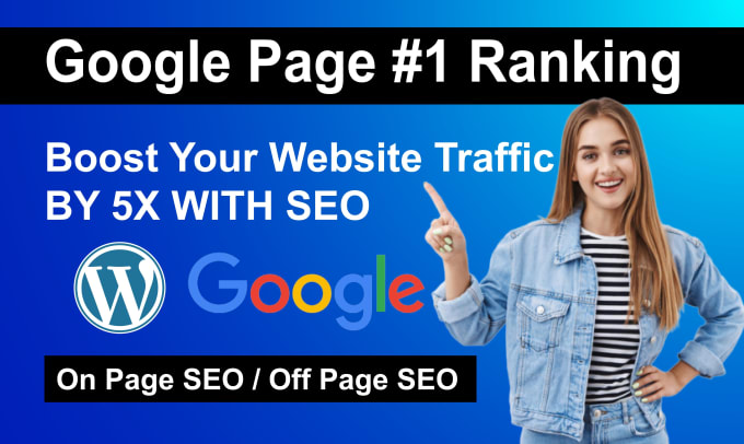 Gig Preview - Provide monthly SEO service for google top ranking