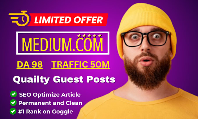 Gig Preview - Write and publish article or interview on high premium sites