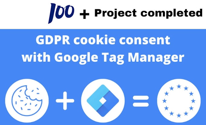 Gig Preview - Setup gdpr google cookies consent banner on website cookiebot consent v2 via GTM