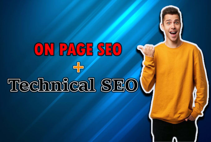 Gig Preview - Do on page and technical SEO for your website